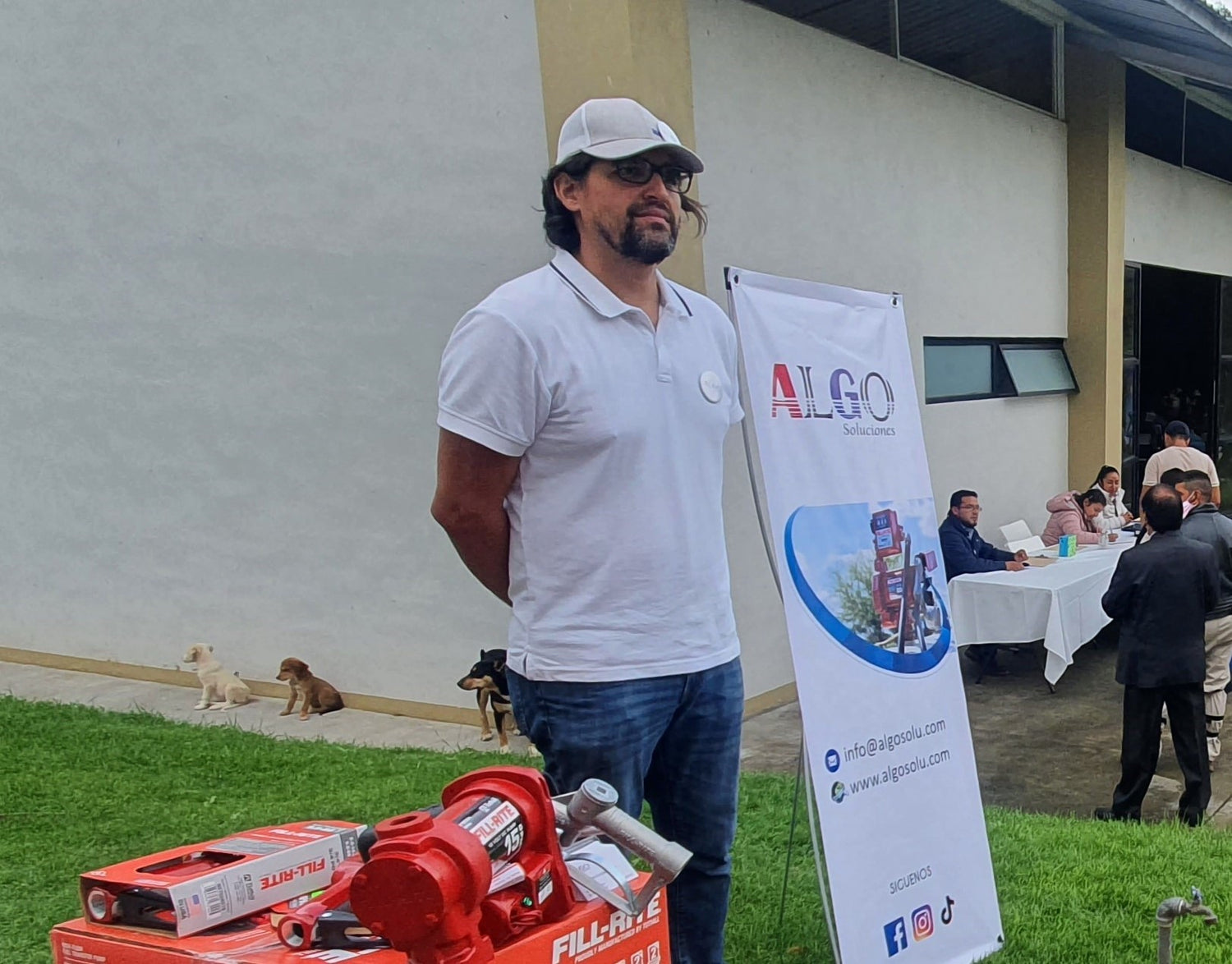 ALGO Solu en Expo agro en Morelia